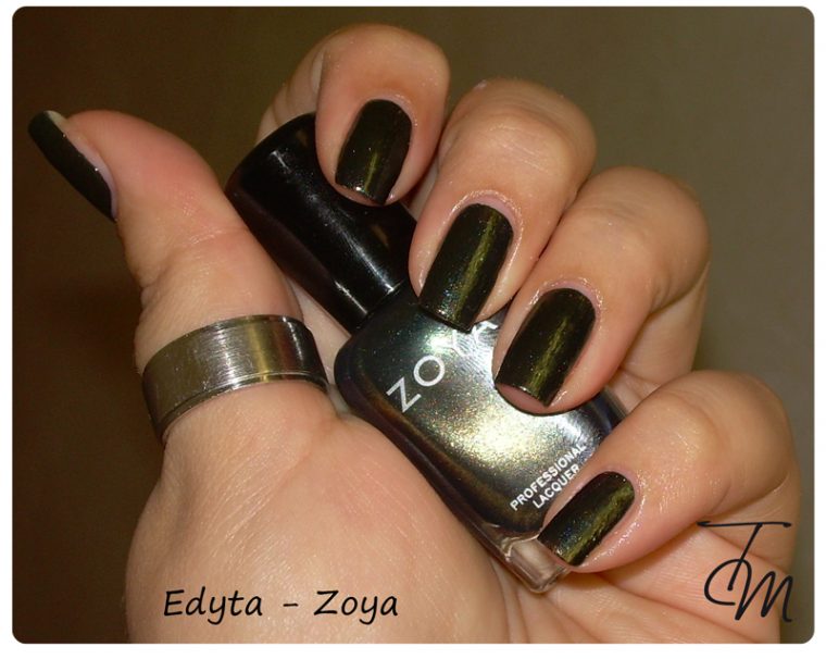 edyta zoya swatch con smalto orizzontale