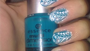 Tutorial Nail Art Damascato