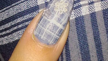 Tutorial Nail Art Tartan