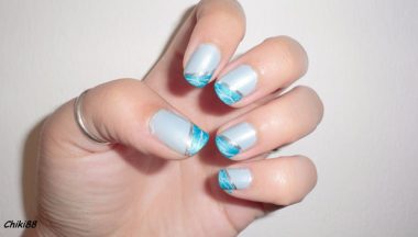 Tutorial Nail Art Graffiti French step