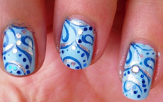 stamping Konad nail art