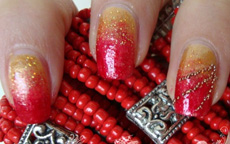 Tramonto Estivo nail art