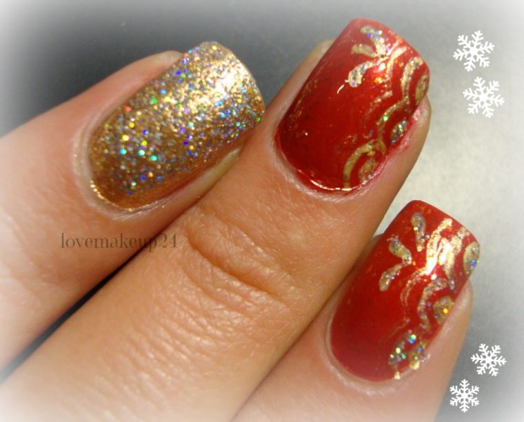 Nail art natale