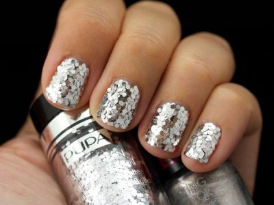 Party Queen Pupa silver paillettes