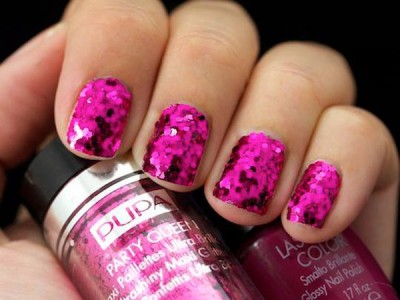 Party Queen Pupa fucshia paillettes