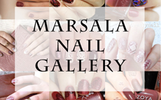 Marsala Nail Art Gallery