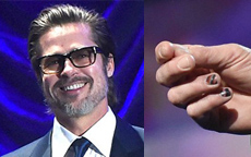 Brad Pitt porta la nail art sotto i riflettori