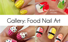 Food Nail Art