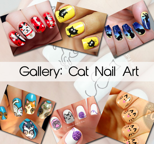 Cat Nail Art