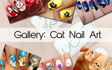 Cat Nail Art