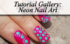 Neon Nail Art