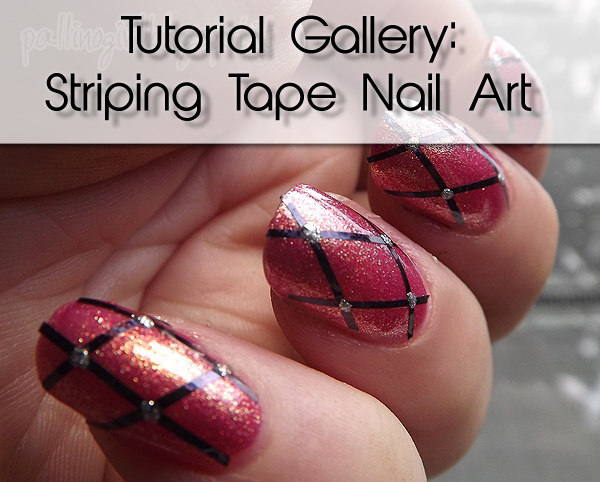 Lattice Nail Art Tutorial Using Striping Tape - wide 5