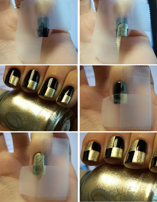 Taping Nail Art