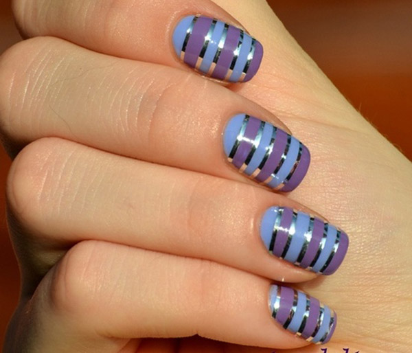 Taping Nail Art