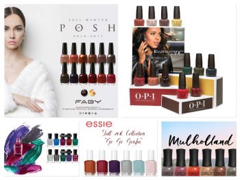 Collezioni smalti autunno 2016: Essie,Faby,Orly,OPI, Zoya 