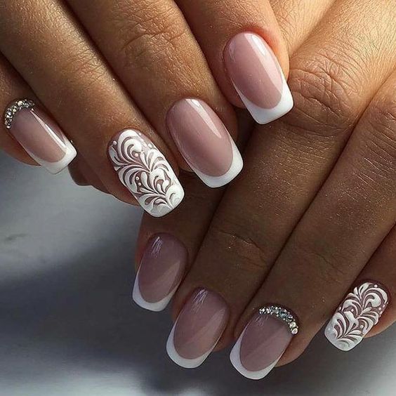 Nail art per la sposa: tutto il meglio della wedding nail art