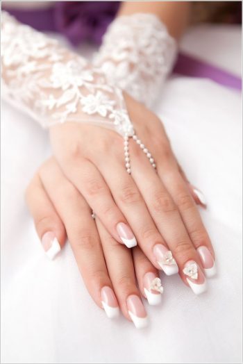 wedding nail art 