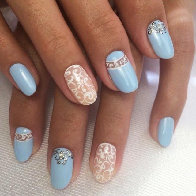 Nail art per la sposa: tutto il meglio della wedding nail art