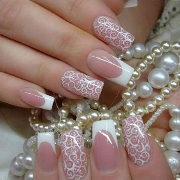 Nail art per la sposa: tutto il meglio della wedding nail art