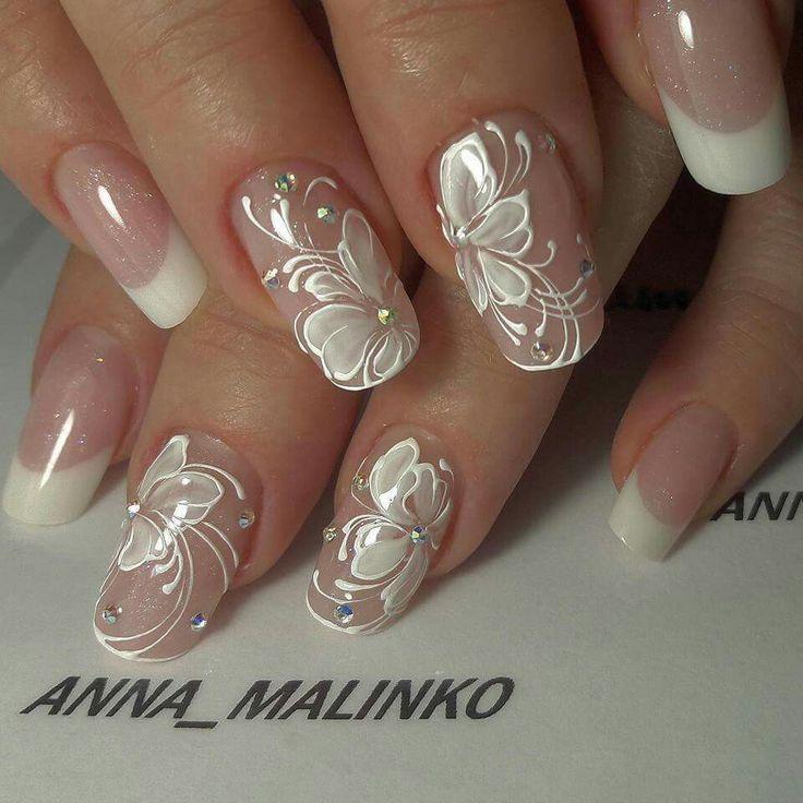 Nail art per la sposa: tutto il meglio della wedding nail art